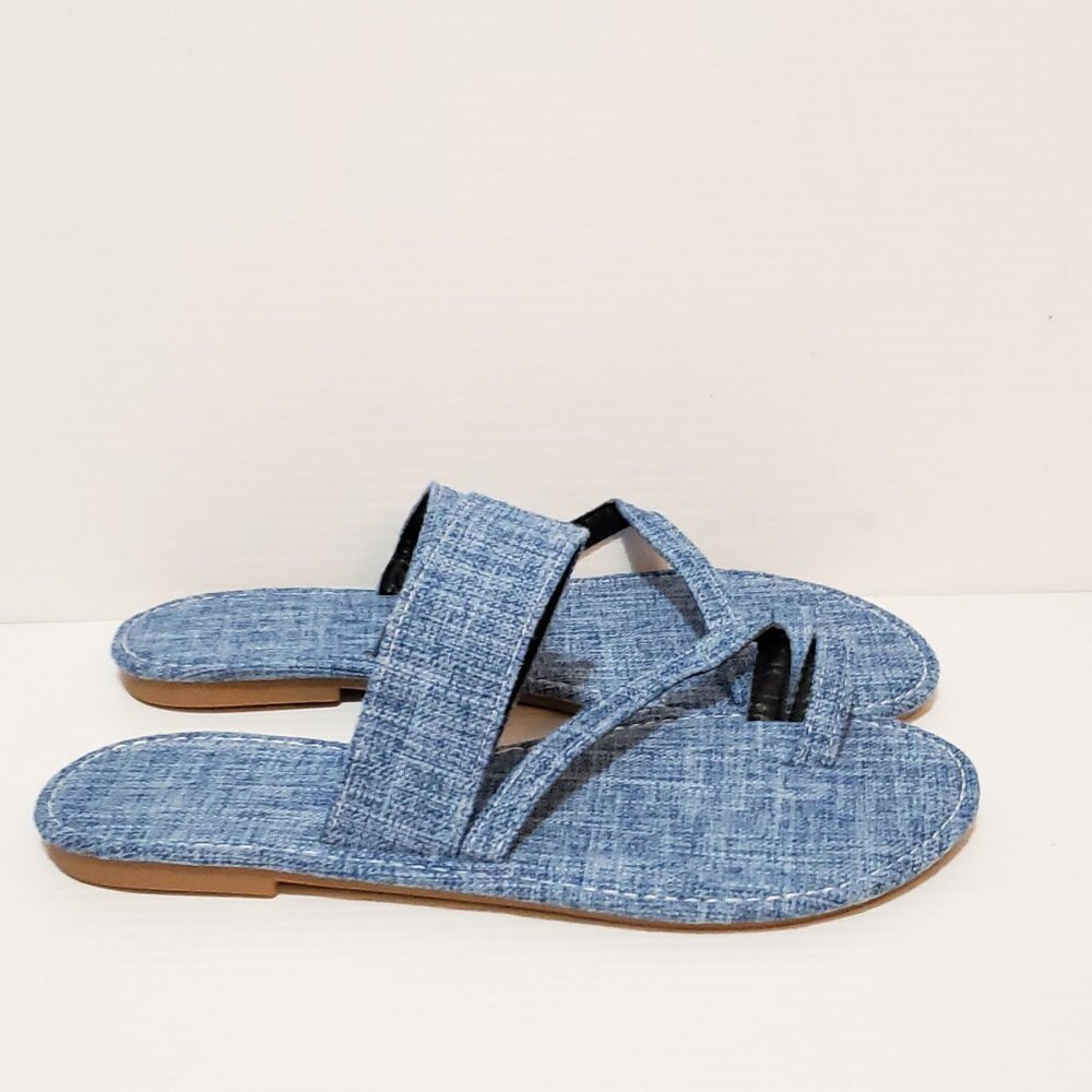 Women Sandals Blue- FCM6